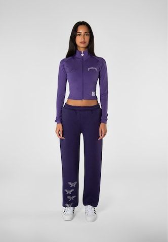 Felicious - Sudadera con cremallera en lila