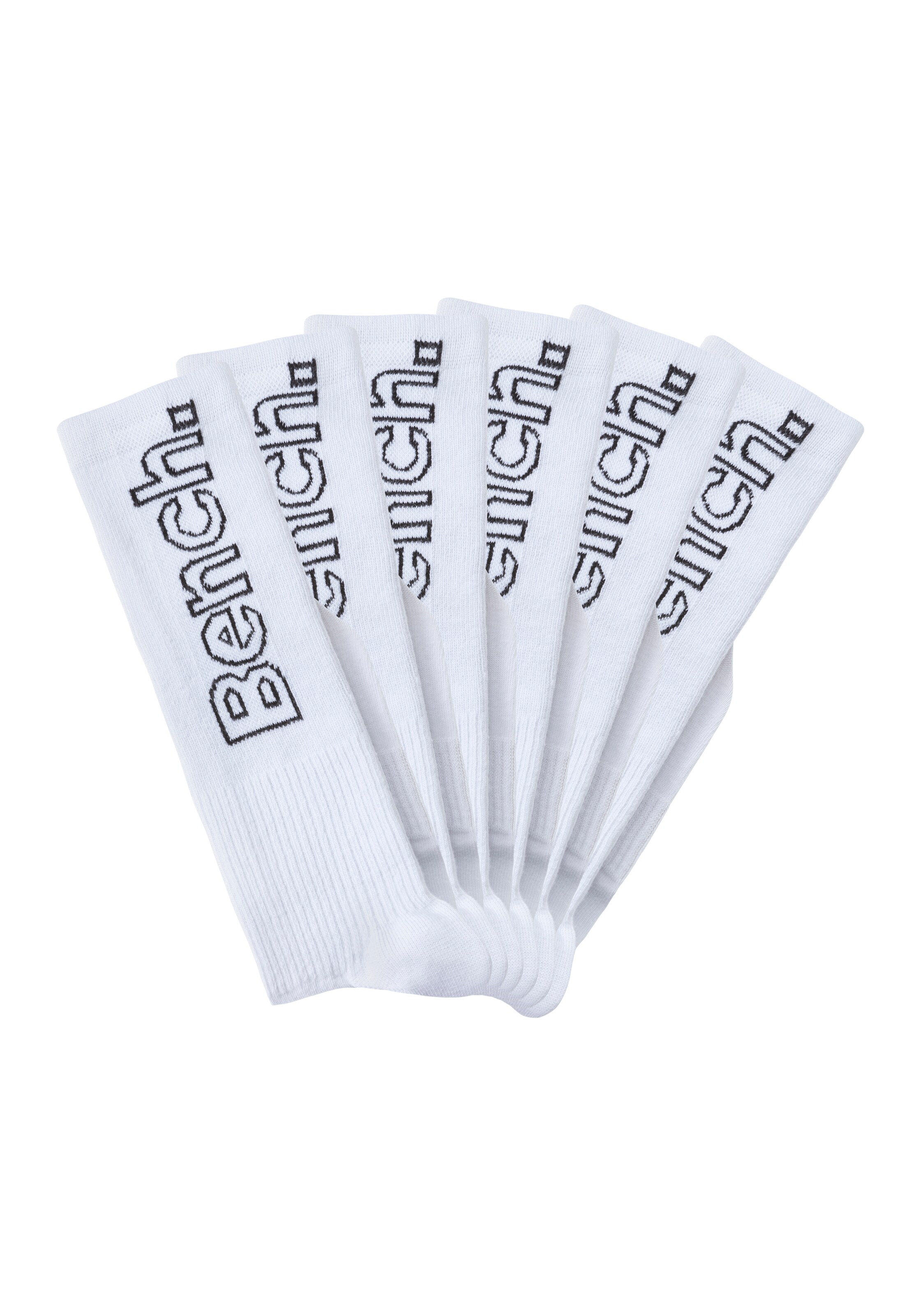 BENCH Athletic Socks in Black / White, Item view