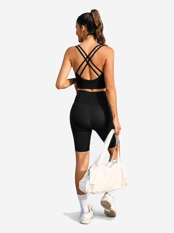 AOTTORI Bralette Sports Bra in Black
