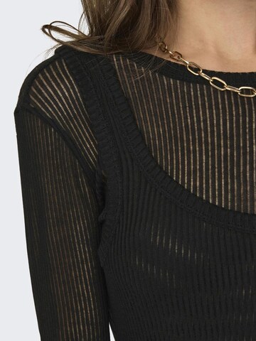 ONLY Shirt 'ONLTilde' in Schwarz