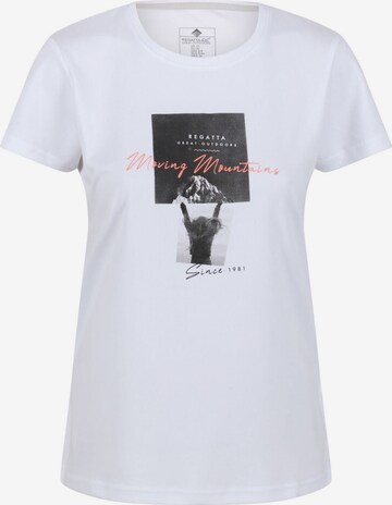 REGATTA Performance Shirt 'Fingal VI' in White: front