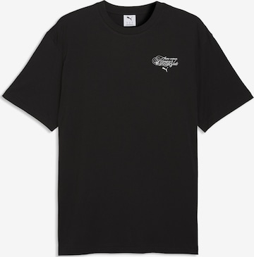 T-Shirt 'Slogan' PUMA en noir : devant