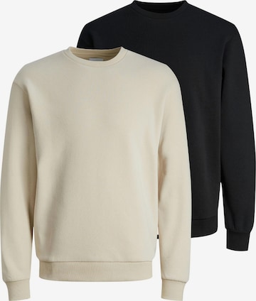 JACK & JONES Sweatshirt 'Bradley' in Beige: Vorderseite