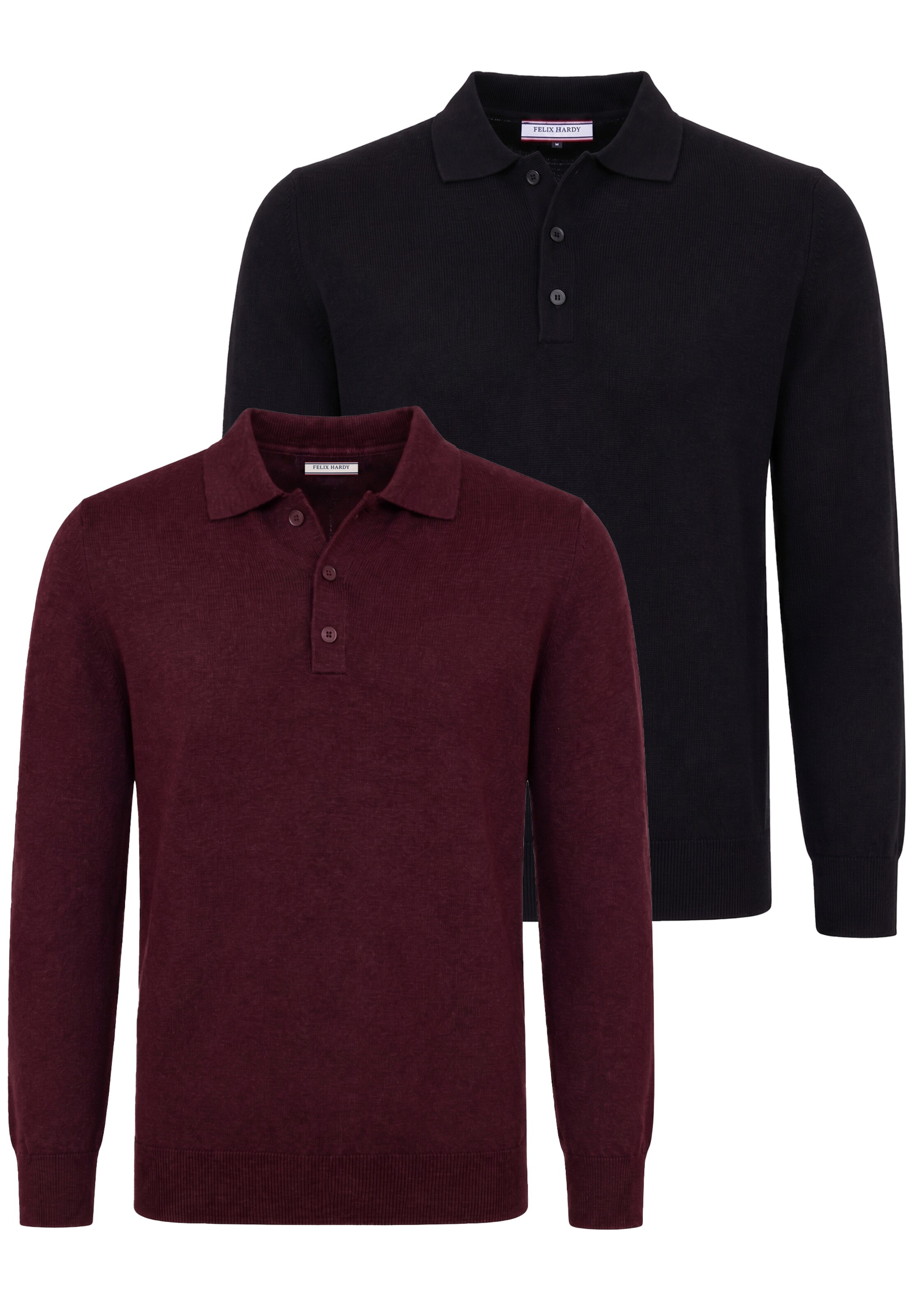 Felix Hardy Pullover em XXL em vermelho escuro / preto, Vista do artigo