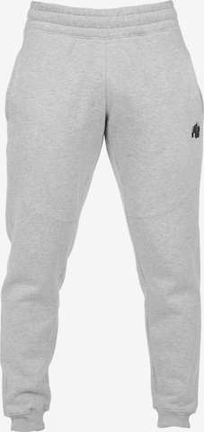 Loosefit Pantaloni sportivi 'Leon' di Gorilla Wear in grigio: frontale