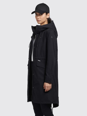 khujo Přechodný kabát 'Nanda5' – černá