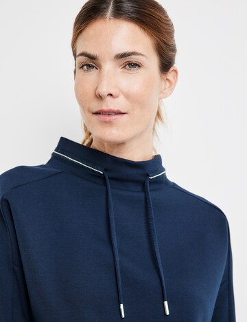 GERRY WEBER Sweatshirt in Blauw