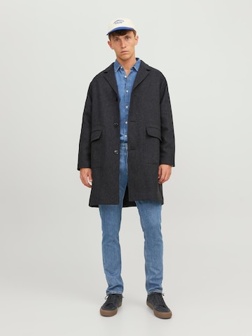 Manteau mi-saison 'Clinton' JACK & JONES en gris