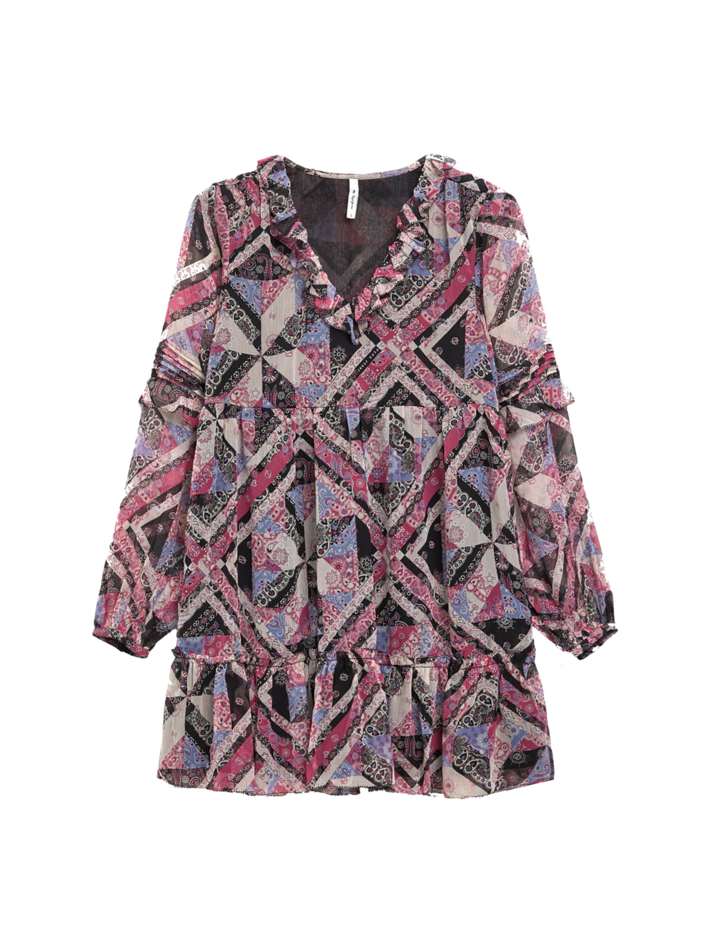 Abito 'Pitu' di Pepe Jeans in rosa: frontale