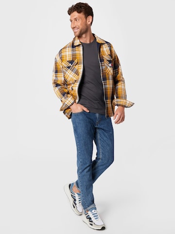 JACK & JONES Přiléhavý střih Tričko – šedá