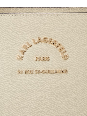 smėlio Karl Lagerfeld Pirkinių krepšys