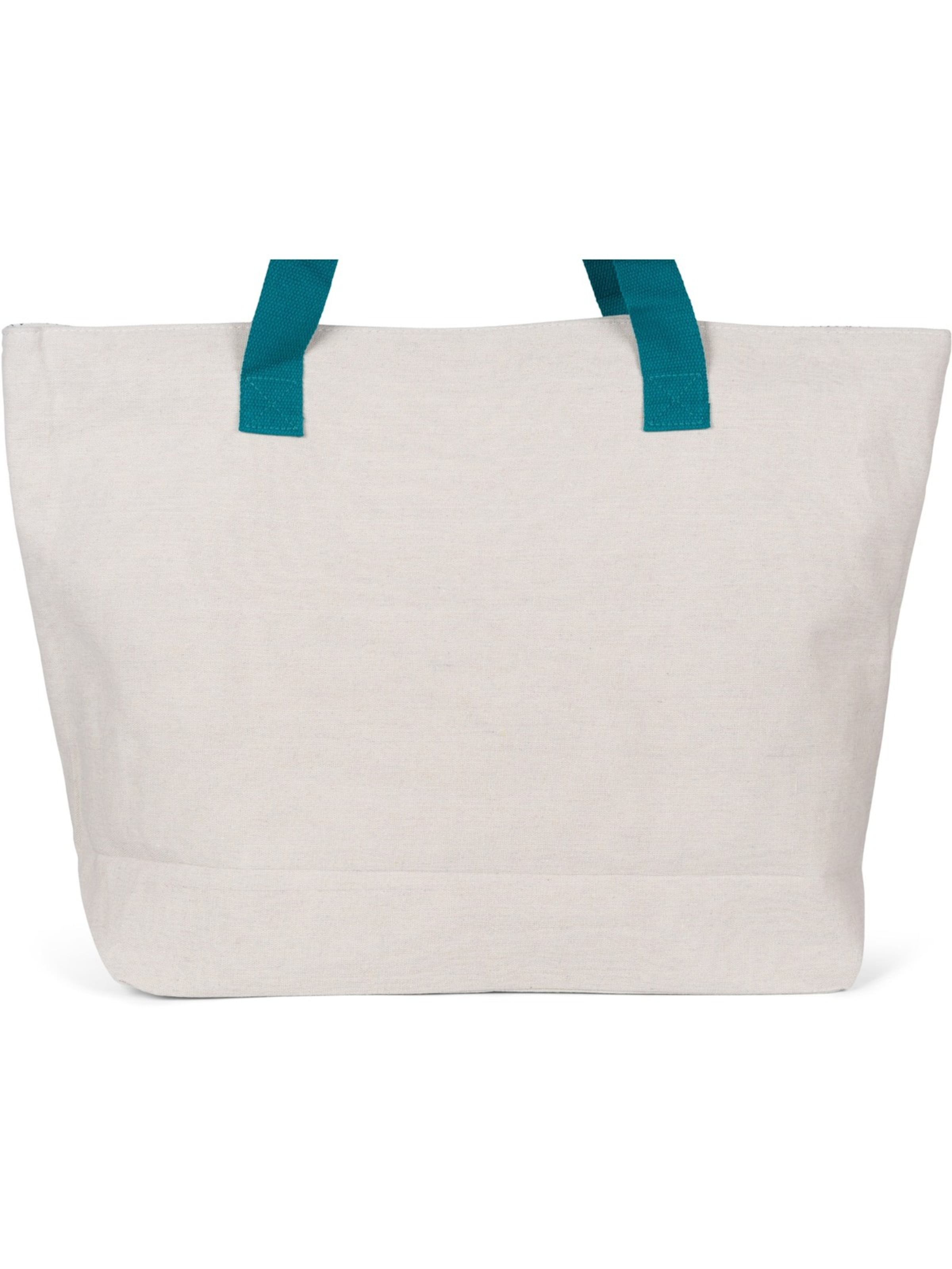 styleBREAKER Strandtasche 'Strandtasche Azteken Muster - Boho'‌‌‌ in Grün