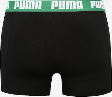 Boxer di PUMA in verde