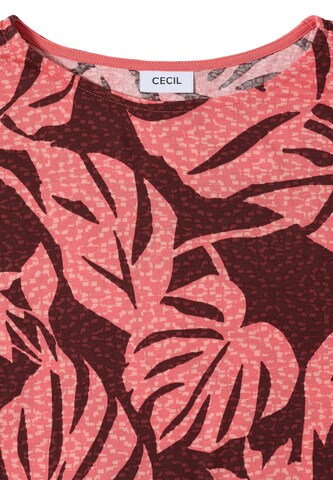 CECIL T-Shirt in Orange