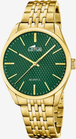 Lotus Analogové hodinky 'Watch Minimalist For Him' – zelená: přední strana
