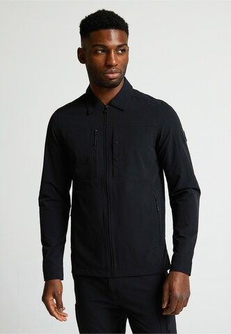 Felpa di Alessandro Zavetti in nero: frontale