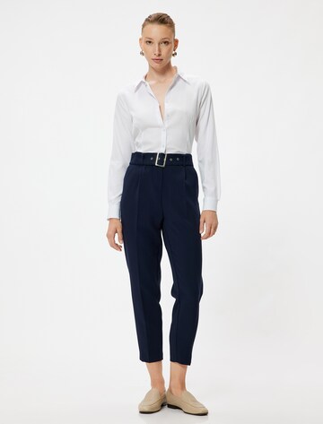 Koton Regular Broek in Blauw