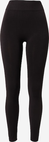 ONLY PLAY Skinny Sports trousers 'ISLA' in Black: front