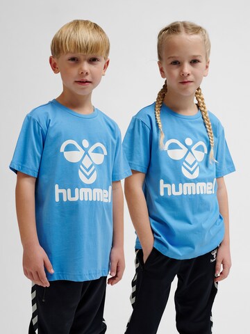 Hummel Funktionsshirt 'Tres' in Blau: Vorderseite