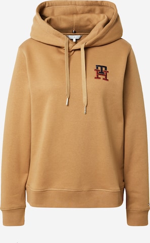 TOMMY HILFIGER Sweatshirt i brun: forside