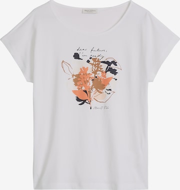 Marc O'Polo Тениска в бяло: отпред