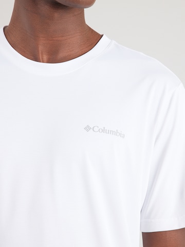 COLUMBIA Funkčné tričko 'Hike' - Biela