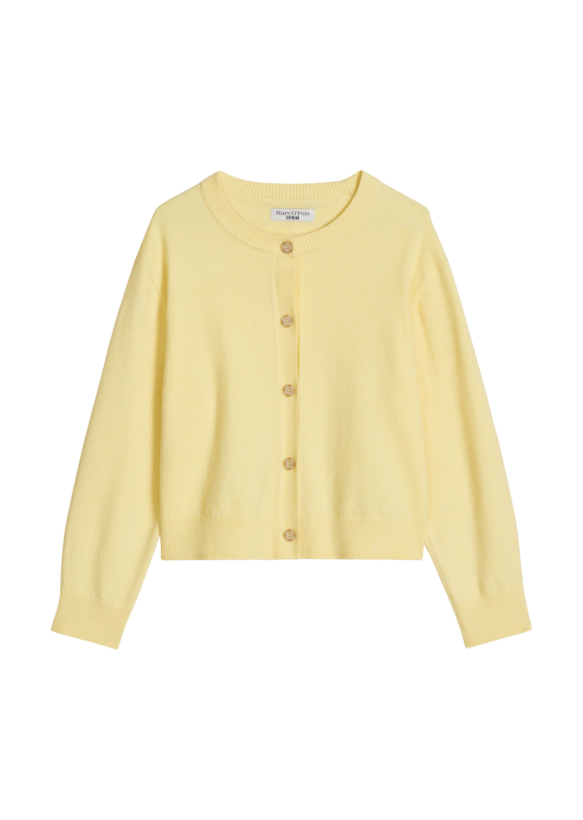 Cardigan Marc O'Polo DENIM en jaune : devant