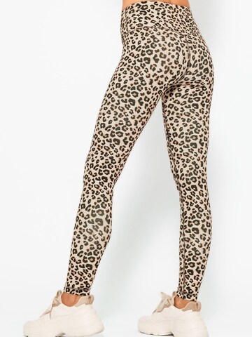 SASSYCLASSY Skinny Leggings i beige