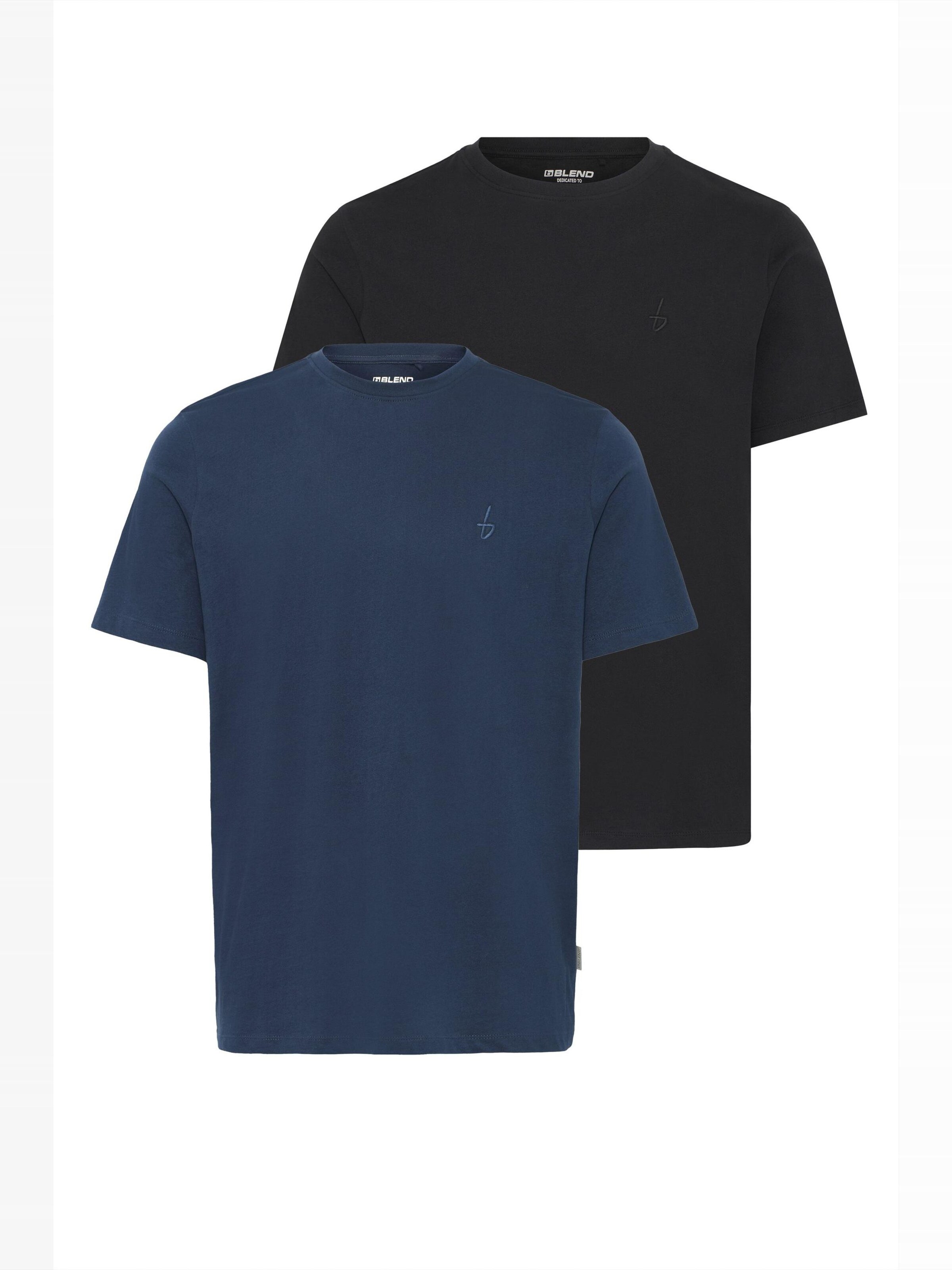 BLEND - Camisa ' BHEbal 2 PACK ' em azul: frente