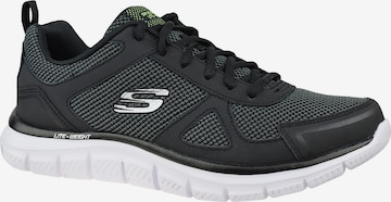 SKECHERS Slip On 'Track - Bucolo' in Schwarz: Vorderseite