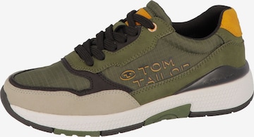 TOM TAILOR Sneakers in Green: front