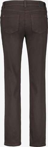 GERRY WEBER Slim fit Jeans 'Best4me' in Brown