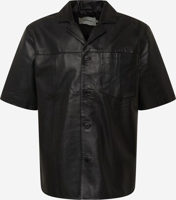 Deadwood Button Up Shirt 'Bahama' in Black: front