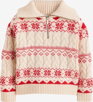 Next Neulepaita värissä valkoinen: etupuoli