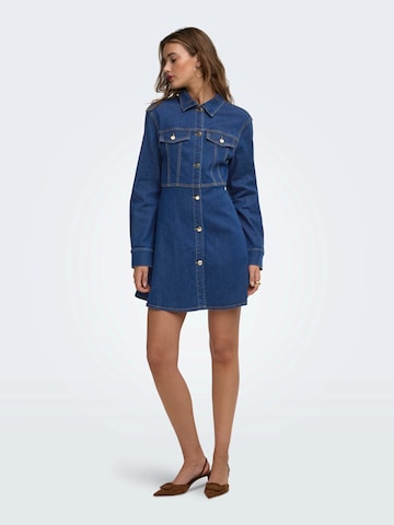 Abito camicia 'ONLLAURA' di ONLY in blu