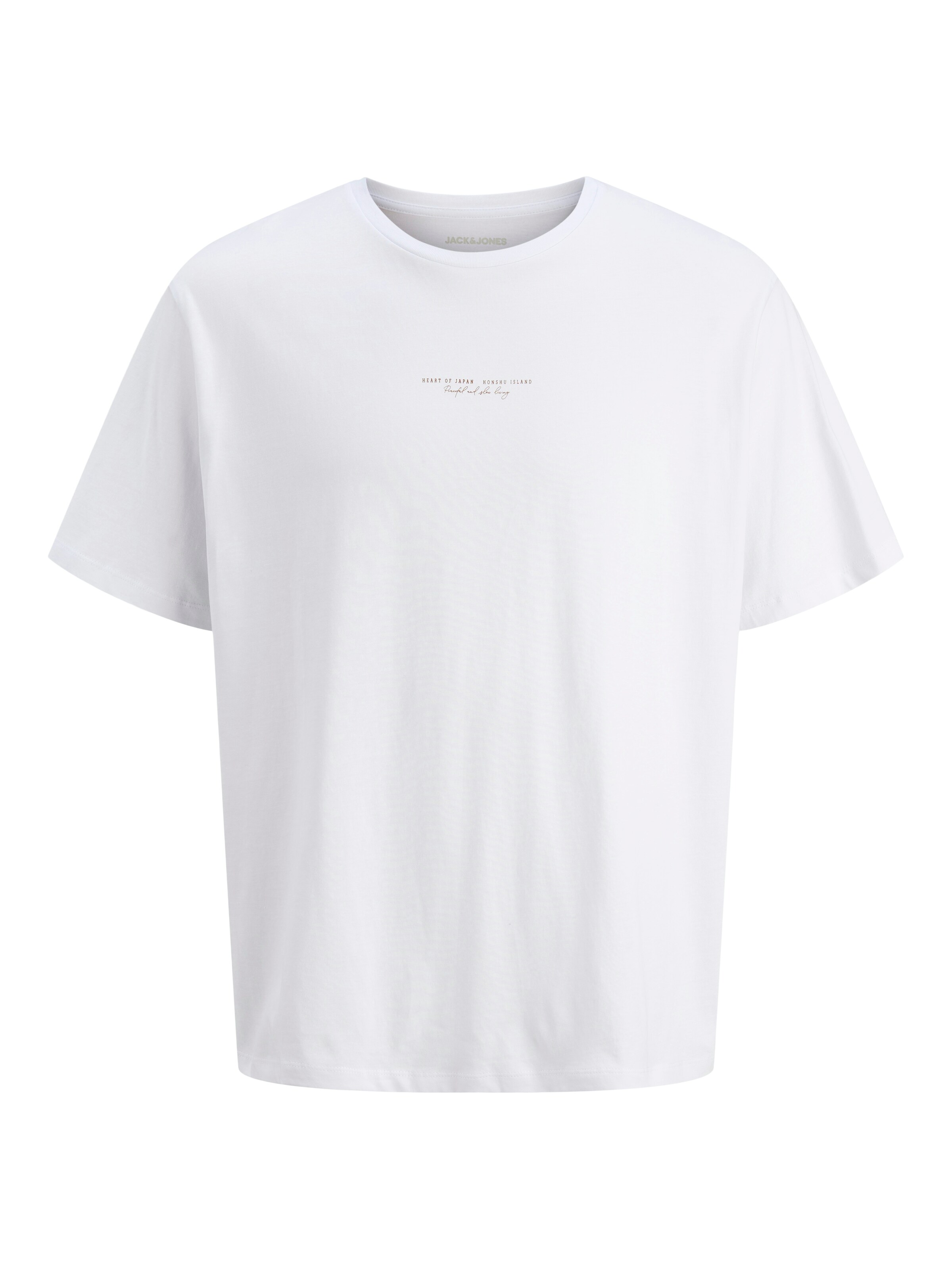 Jack & Jones Junior Shirt in Weiß: Vorderseite