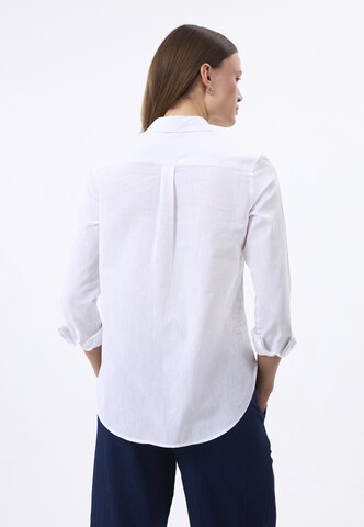 Chemisier Felix Hardy en blanc