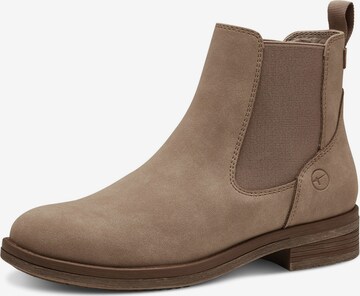 TAMARIS Chelsea Boots in Beige: front