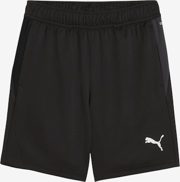PUMA Regular Sportshorts 'TeamGoal' in Schwarz: Vorderseite