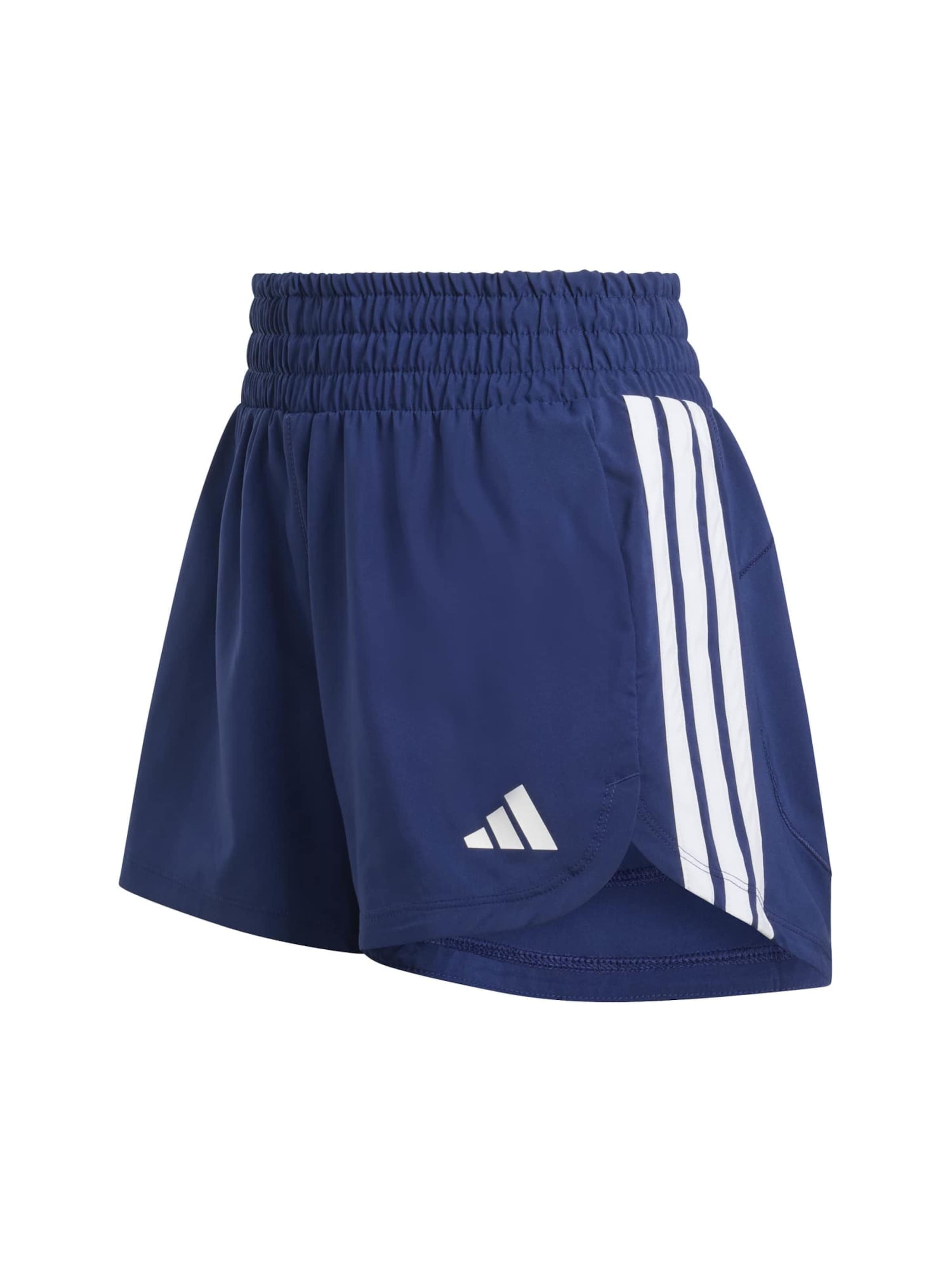 zils ADIDAS PERFORMANCE Standarta Sporta bikses 'Pacer': no priekšpuses