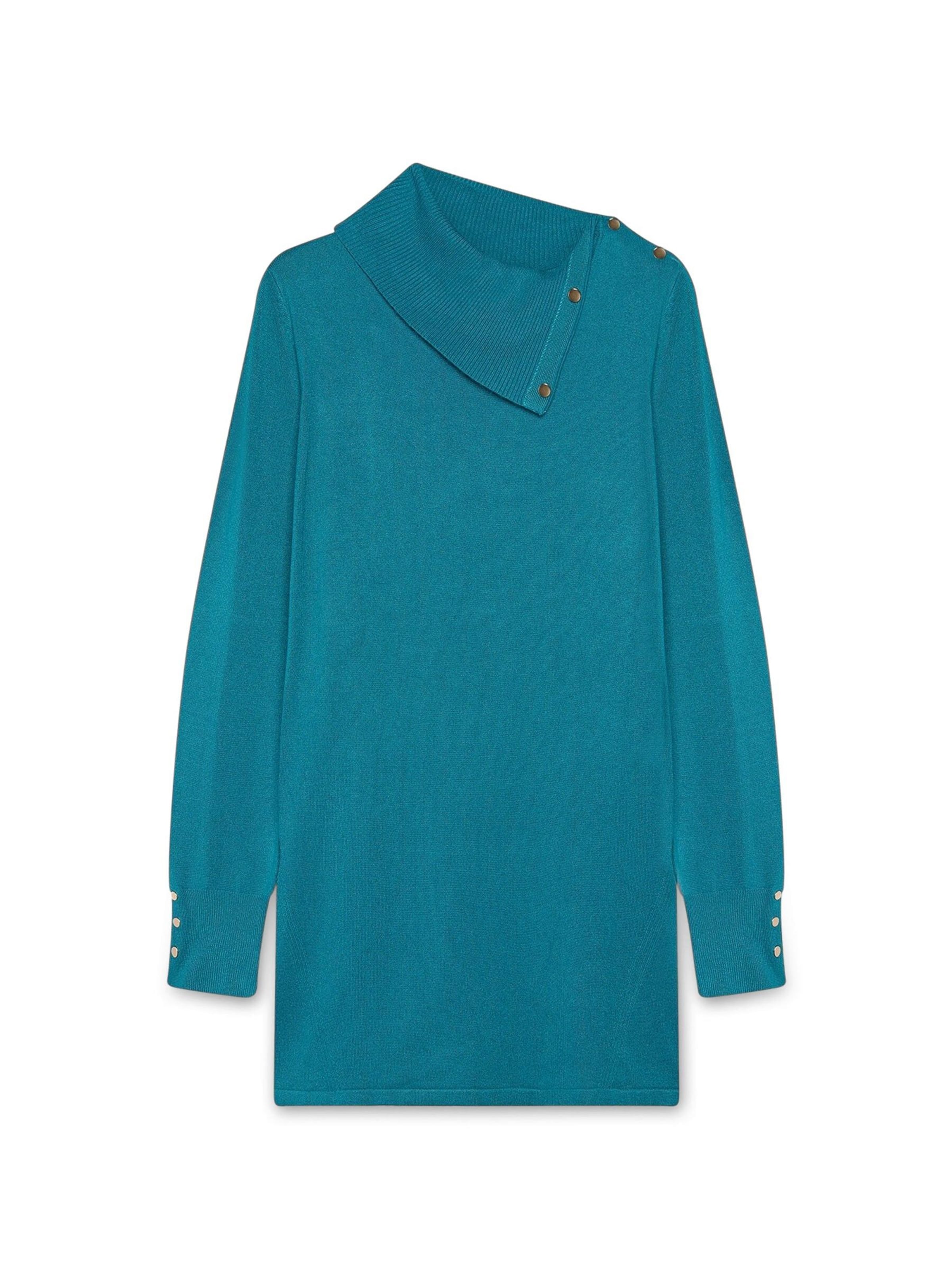 Fiorella Rubino Trui in Blauw: voorkant