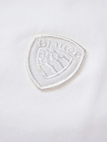 Blauer T-shirt 'BLAUER ATHENS T-SHIRT T-SHIRT' i vit