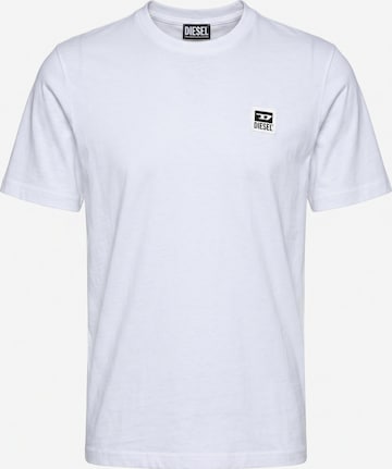 DIESEL Shirt 'T-JUST-K30' in White: front