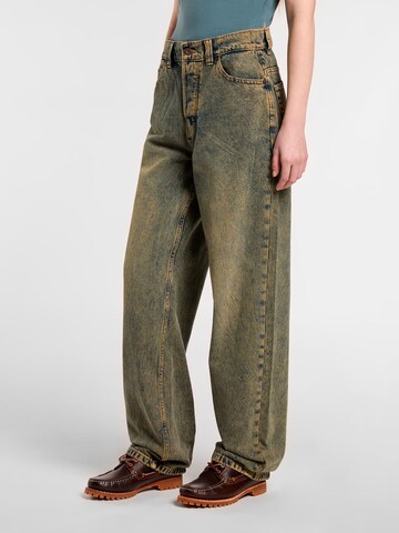 Wide leg Jeans 'Thomasville' di DICKIES in blu