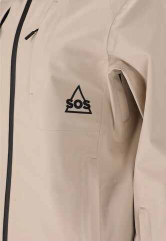 SOS Outdoorjas 'Alta' in Bruin