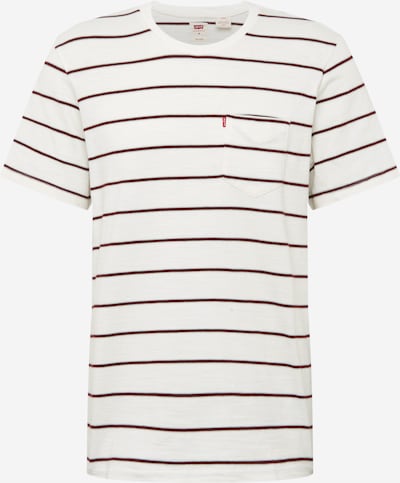 LEVI'S Shirt in de kleur Roestrood / Wit, Productweergave