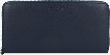 Esquire Wallet 'Viktoria' in Blue: front