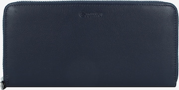 Esquire Wallet 'Viktoria' in Blue: front