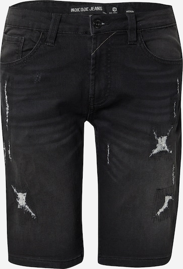 Jeans INDICODE JEANS pe negru denim, Vizualizare produs