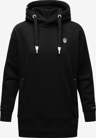 NAVAHOO Sweatshirt 'Silberengelchen' in Black: front